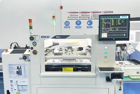 Automatische Lademaschine, Lötpasten-Bürstmaschine