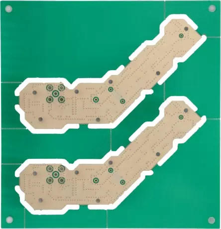 Doppelseitige Leiterplatte