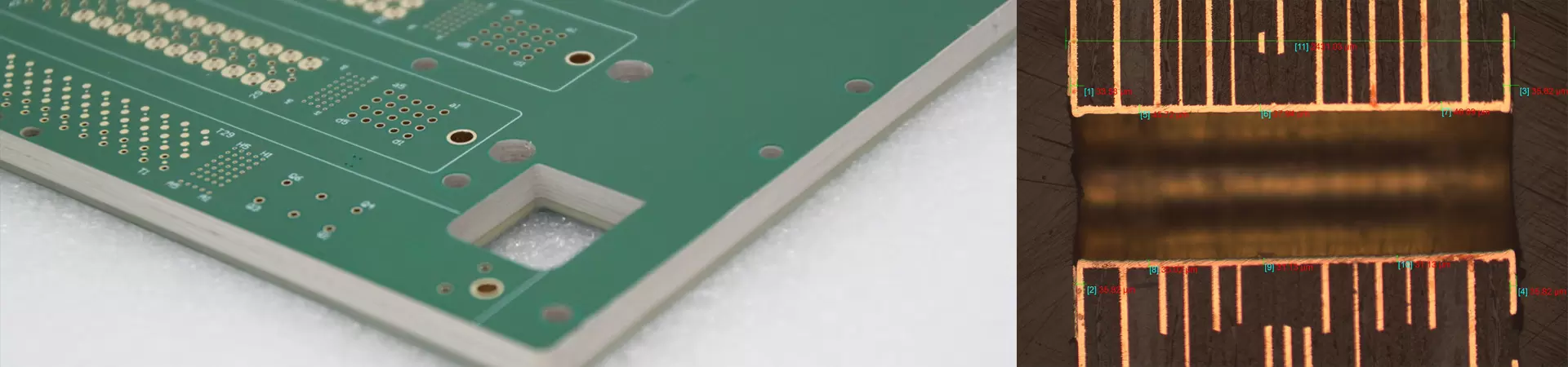 Mehrschichtige Leiterplatte