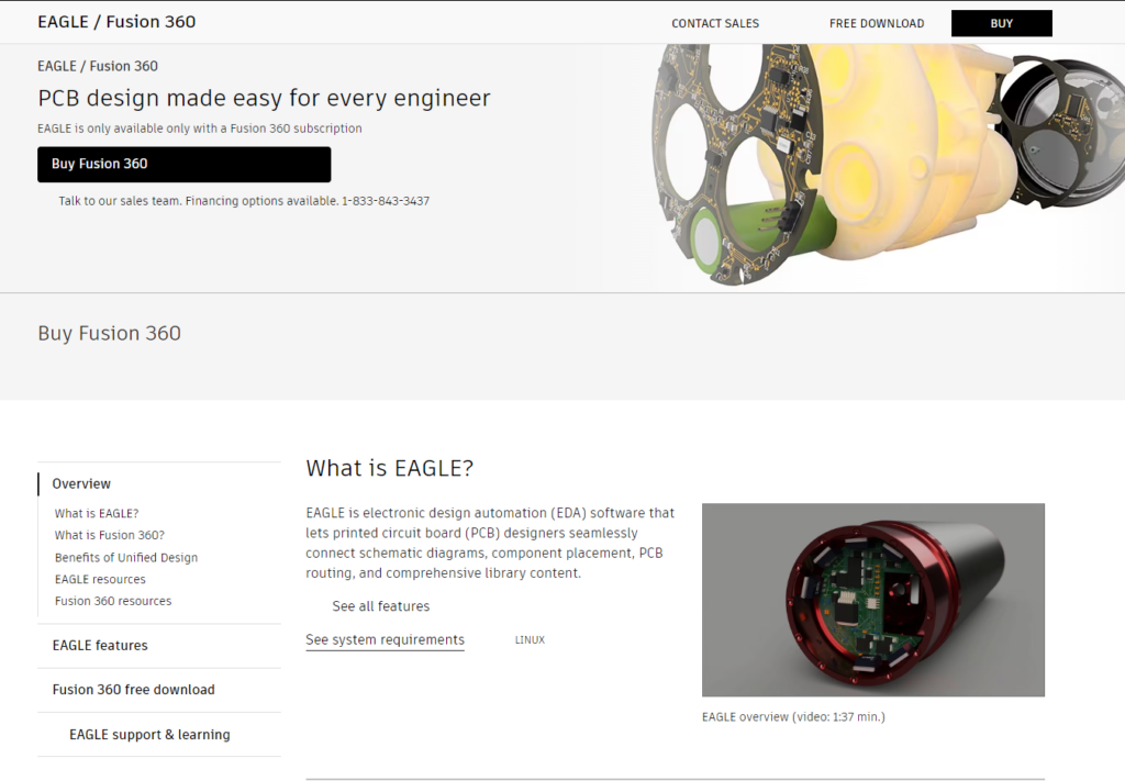 Leiterplatten-Designtool Eagle